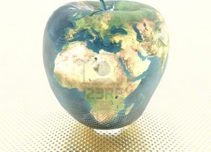 3907956-3d-bright-apple-with-earth-texture